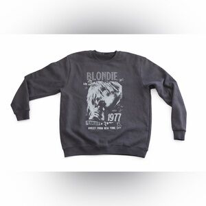 Graphic Crewneck Sweatshirt - Charcoal